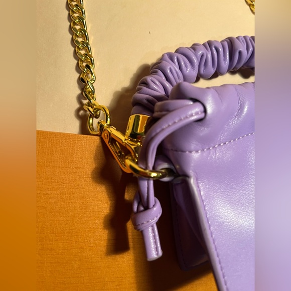 SINBONO lavender Women's mini Bag with Gold Chainπππππππππππππππππππ - Picture 4 of 6